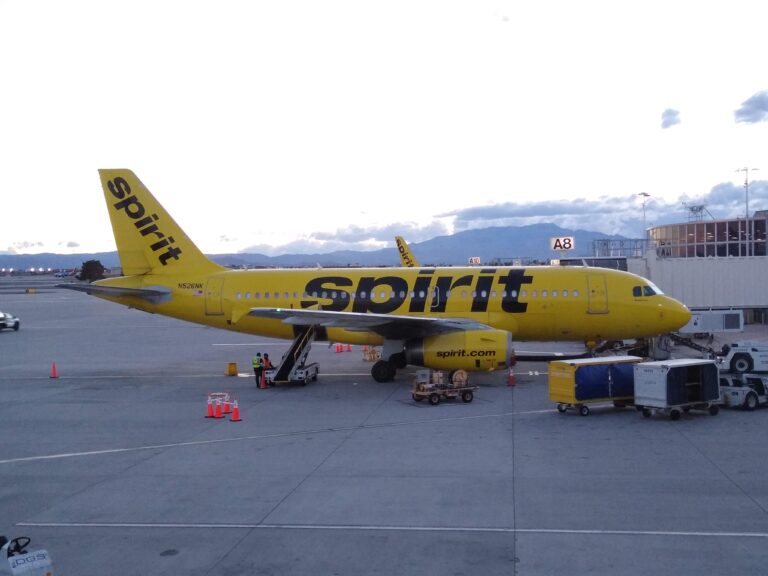 Airbus A319 de Spirit Airlines en livrée jaune