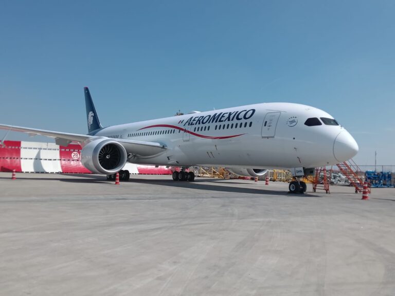 Boeing 787-9 Dreamliner d’Aeroméxico, compagnie qui ouvrira une liaison directe Guadalajara–Paris-CDG en avril 2027