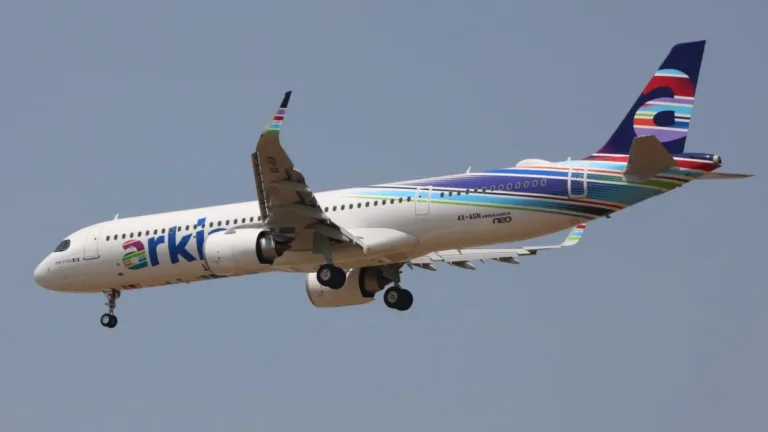 Airbus A321neo d’Arkia dans la livrée officielle de la compagnie israélienne