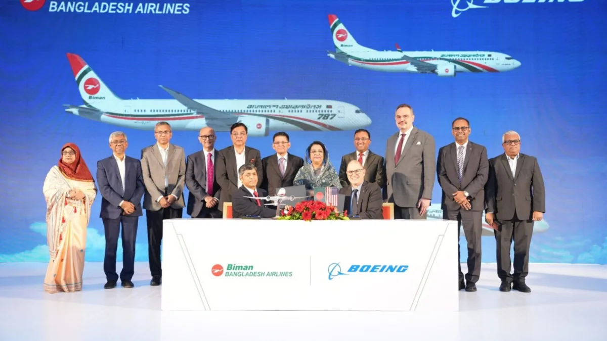 Biman commande 11 Boeing de plus, sa flotte va doubler
