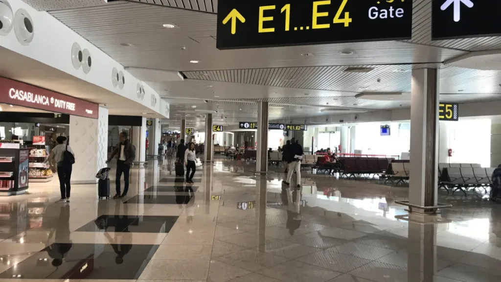 Terminal 1 de l’aéroport Casablanca Mohammed V