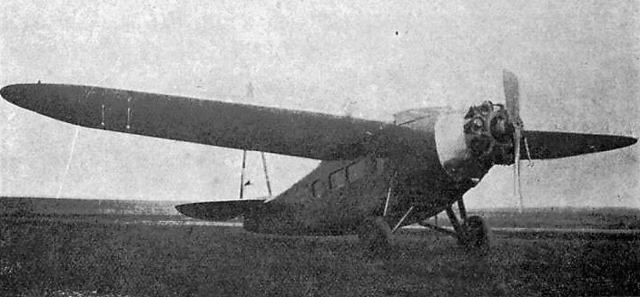 Bernard 190T exploité par la CIDNA au début des années 1930