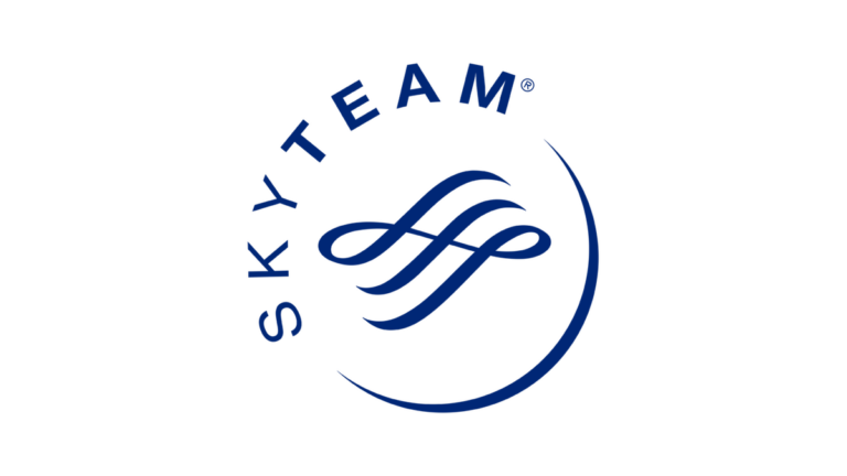 Logo officiel SkyTeam entièrement visible avec marges