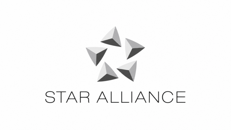Logo Star Alliance centré sur fond blanc