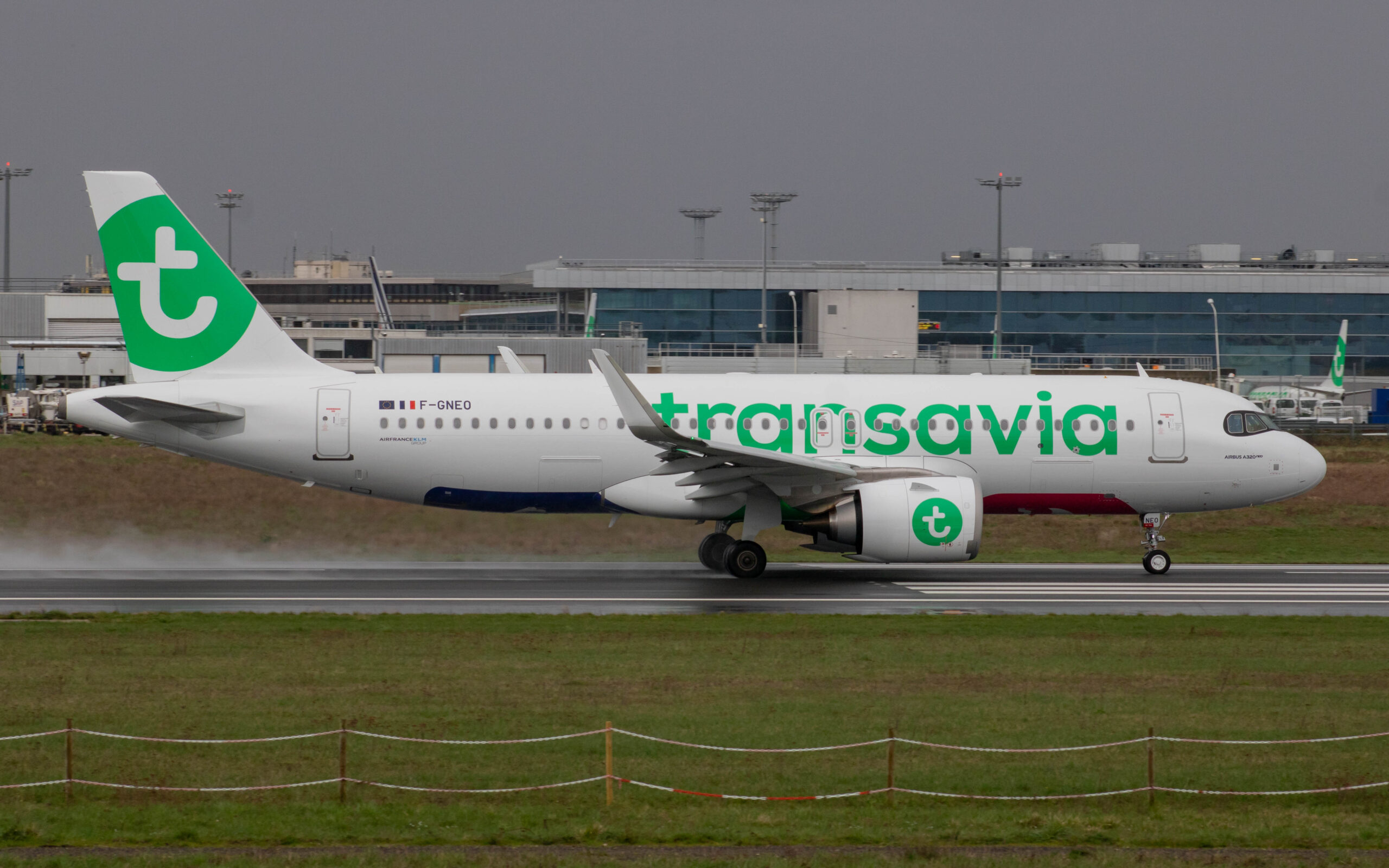 Airbus A320neo de Transavia France au décollage de Paris-Orly