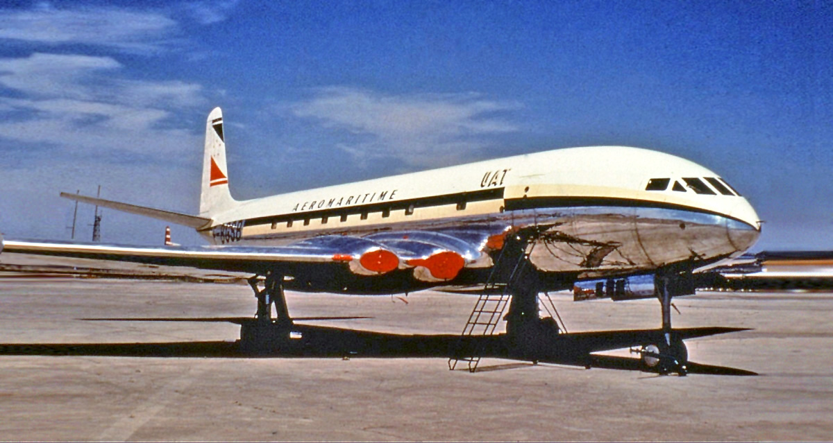 De Havilland Comet 1A de l’Union Aéromaritime de Transport au Bourget en 1952