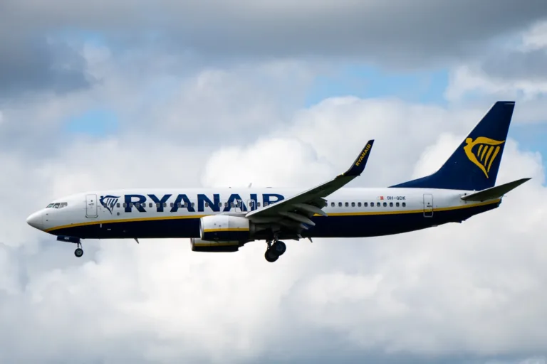 Ryanair Boeing 737-800 9H-QDK at Edinburgh Airport in May 2026, archive photograph