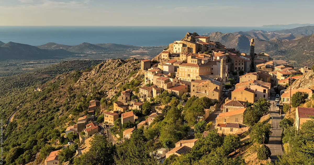 Sant’Antonino en Balagne, village perché de Corse