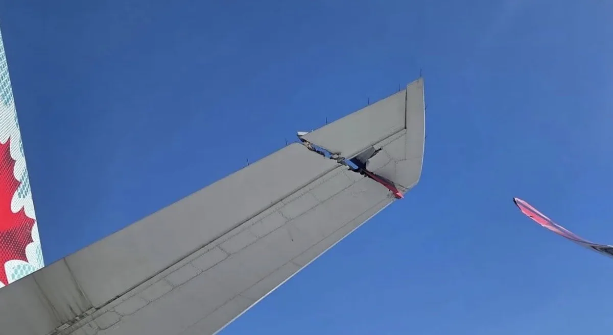 لوس أنجلوس: A350 تابعة لدلتا تصطدم بذيل 777 لإير كندا أثناء التحرك